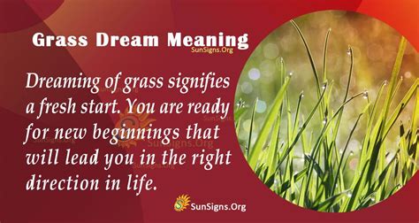 The Psychological Interpretation of Vibrant Grass in Dreams