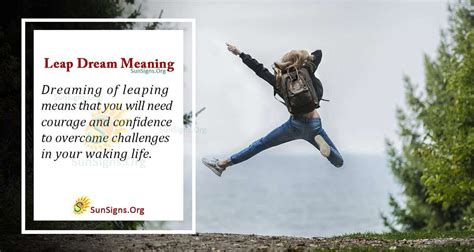 The Psychological Meaning of Dreaming of Taking a Leap from an Immense Elevation
