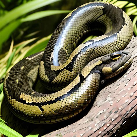 The Python's Deadly Grip: Examining its Powerful Constricting Ability