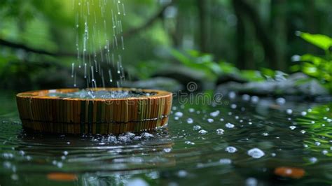 The Serene and Almost Magical Ambiance Created by the Cascading Water