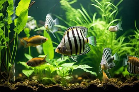 The Serene and Enchanting World of a Home Aquarium