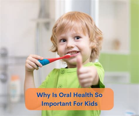 The Significance of Oral Health in Children