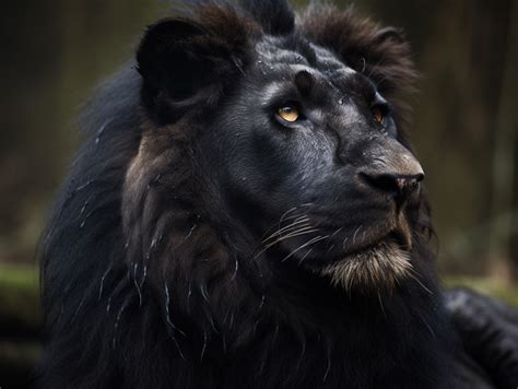 The Spiritual Significance of a Black Lion in Dream Imagery