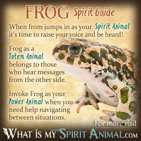 The Spiritual Significance of an Amphibian in a Young Woman's Vision