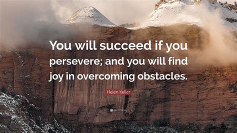 The Strength of Perseverance: Overcoming Obstacles