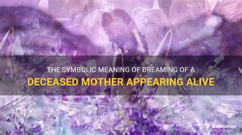 The Symbolic Interpretation of Dreaming About a Deceased Individual