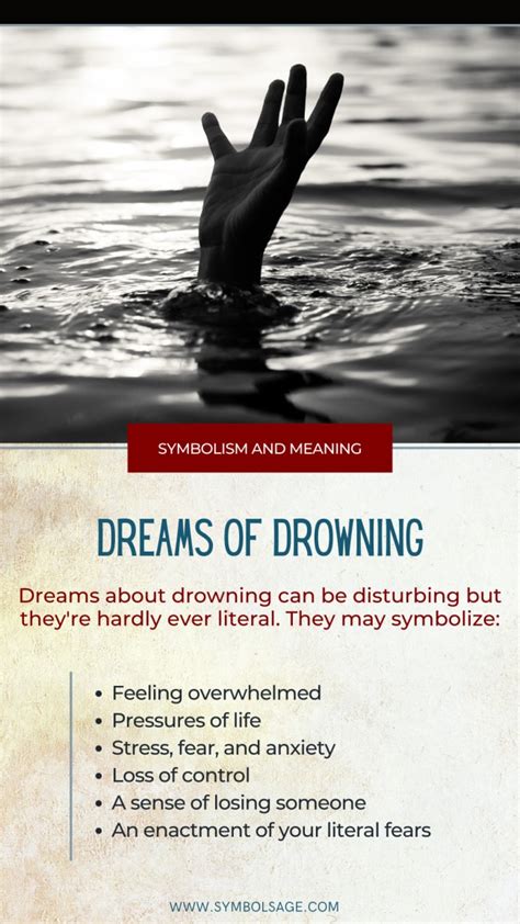 The Symbolic Interpretation of Dreams: Sister and Drowning