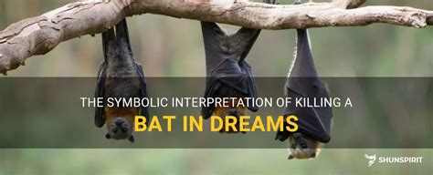 The Symbolic Interpretations of a Bat in One's Dreams