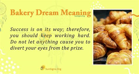 The Symbolic Meaning of Pastries in Dreams