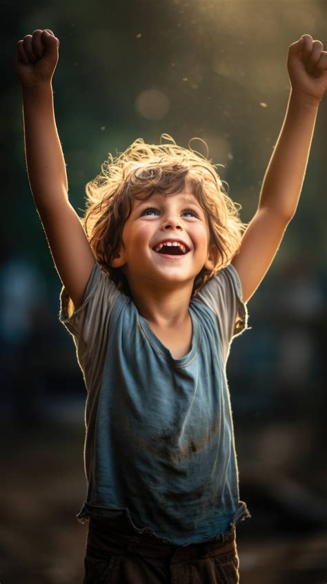 The Symbolic Meaning of a Joyful Child in a Vision