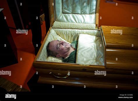 The Symbolic Meaning of a Person Alive inside a Burial Casket