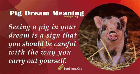 The Symbolic Significance of Pigs in Dream Interpretation