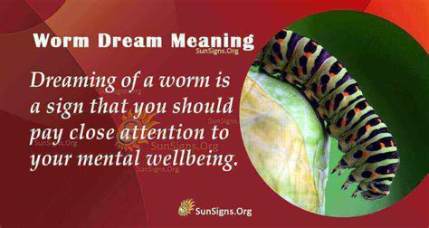 The Symbolic Significance of Worms in Dreams