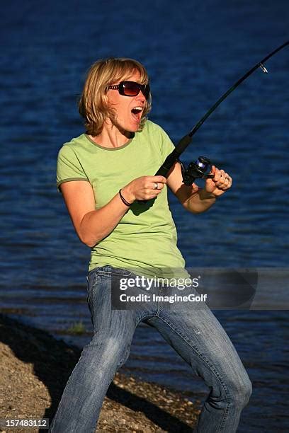 The Symbolic Significance of a Woman Successfully Reeling in a Fish