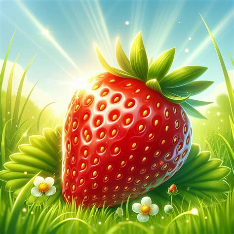 The Symbolic Significance of an Enormous Strawberry in Your Vision