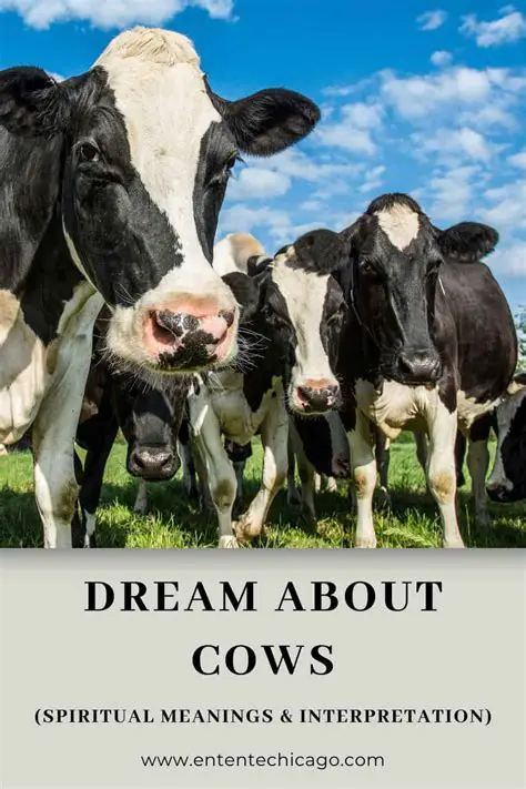 The Symbolism of Cows in Dreams