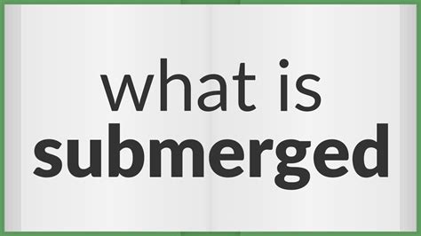 The Symbolism of Submerging a Range in a Dwelling