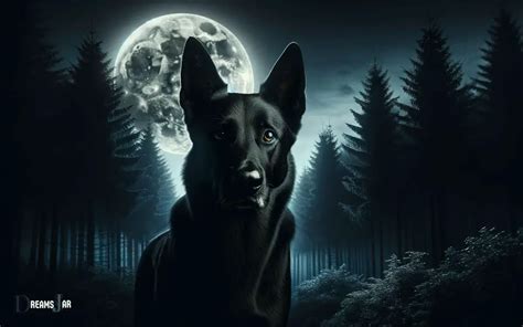 The Symbolism of a Dark Canine in One's Subconscious