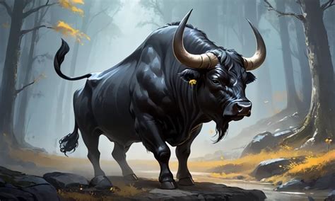 The Symbolism of an Ebony Bull in Reveries