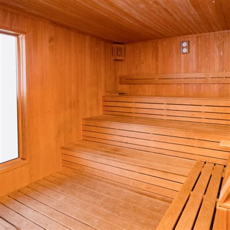 The Tranquil Haven of a Bathhouse Sauna