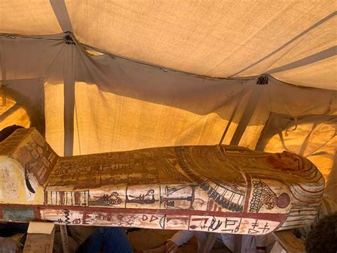 The Unearthing of a Sealed Sarcophagus in Ancient Egypt