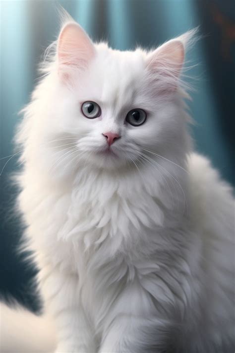 The White Cat as a Messenger of Beauty and Grace