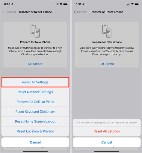 The impact of resetting preferences on your personalized choices