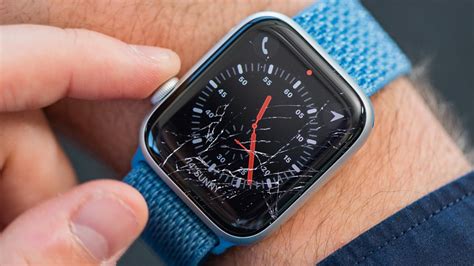 The options for repairing a damaged Apple Watch display