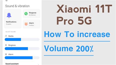 Tips for Adjusting Sound Volume on the Xiaomi 11T Earphones