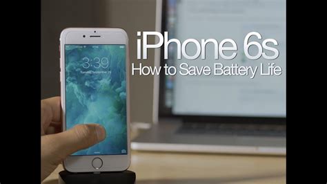 Tips to Extend iPhone 6s Battery Life