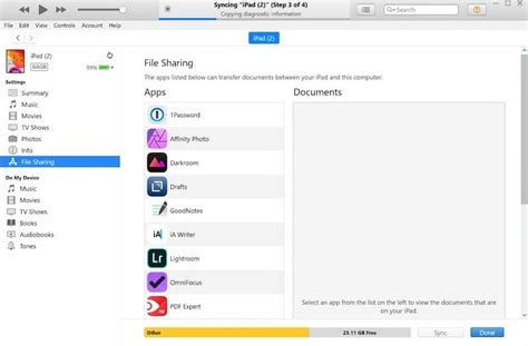 Transferring Media Files to Your iPad Using iTunes