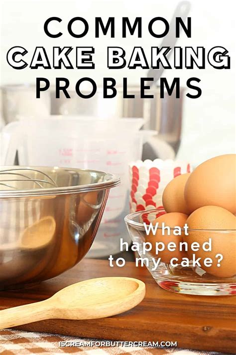 Troubleshooting Common Cake Baking Problems