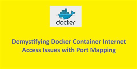 Troubleshooting Docker Network Configuration