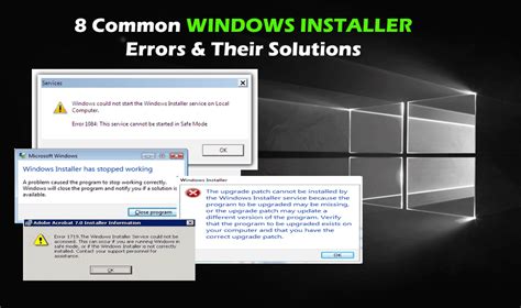 Troubleshooting Installation Errors