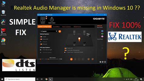 Troubleshooting Steps to Resolve Issues with Identifying Headphones in Realtek HD Manager