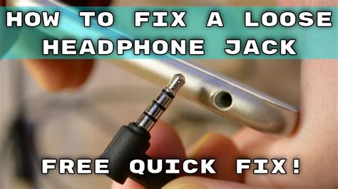 Troubleshooting Tips: How to Fix a Loose Headphone Cable