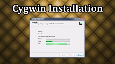 Troubleshooting common issues during installation of Cygwin