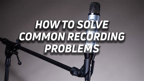Troubleshooting common microphone issues