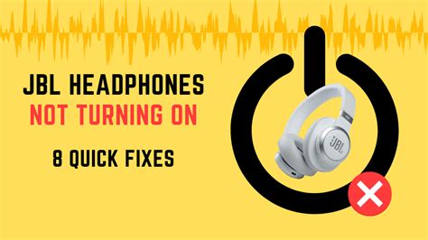 Troubleshooting guide: JBL headphones not powering on