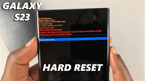 Try a Hard Reset