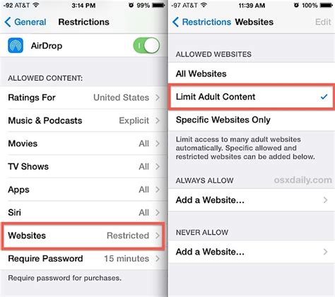 Understanding Restrictions on iOS: Exploring Content Filtering and Access Limitations