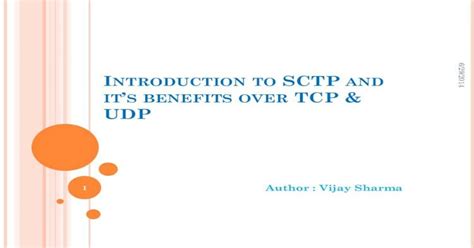 Understanding SCTP and its Benefits for Communication