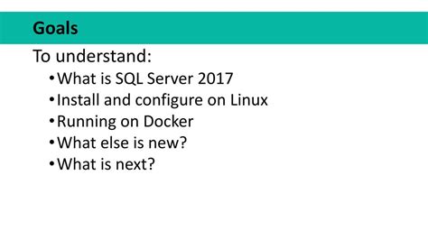 Understanding SQL Server 2017 on Linux