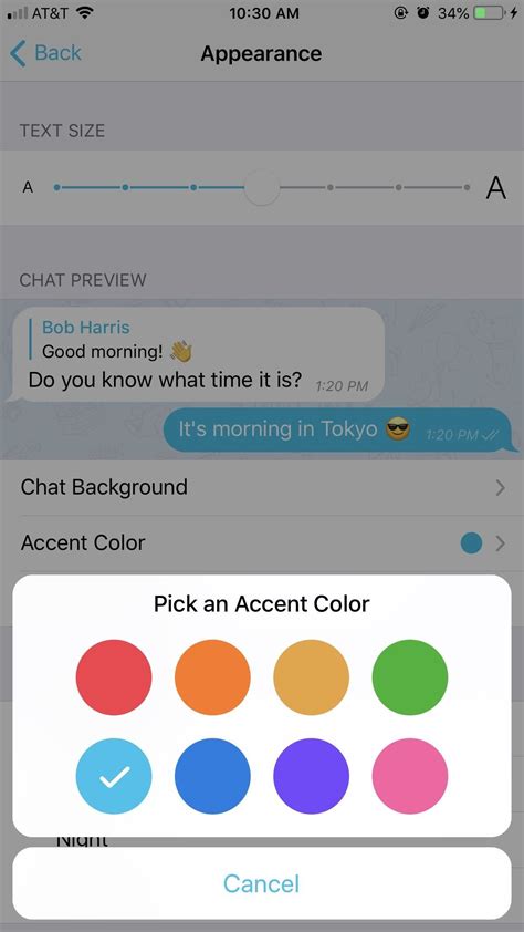 Understanding Telegram's Color Options