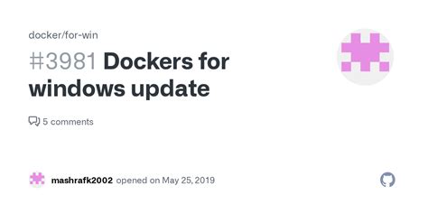 Understanding compatibility issues between Docker and Windows updates