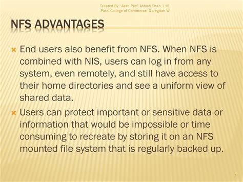 Understanding the Advantages of NFS and its Benefits