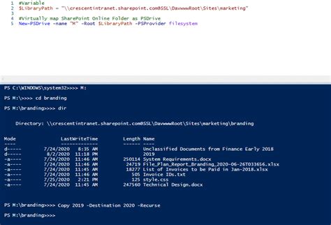 Understanding the Functionality of PowerShell with Network File Share Access