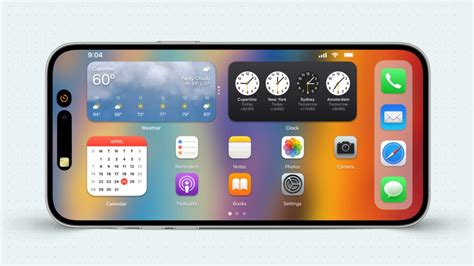 Understanding the Fundamentals of iOS 16's Layout for the Main Display