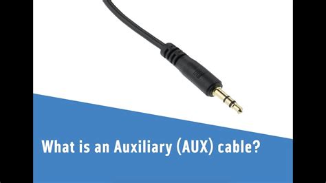 Understanding the Significance of a Auxiliary Connector