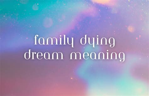Understanding the Symbolism of Dreaming of a Family Member's Blood